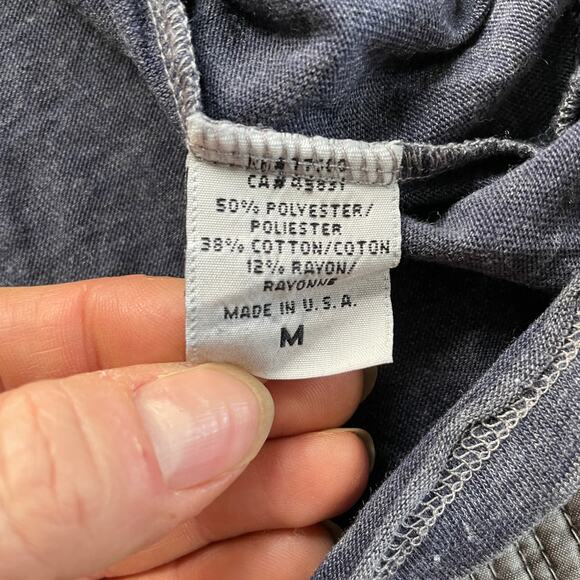 NWT Chaser Womens Sleeveless Top Twist Front Triblend Tee Loungewear Size Medium - Picture 4 of 6